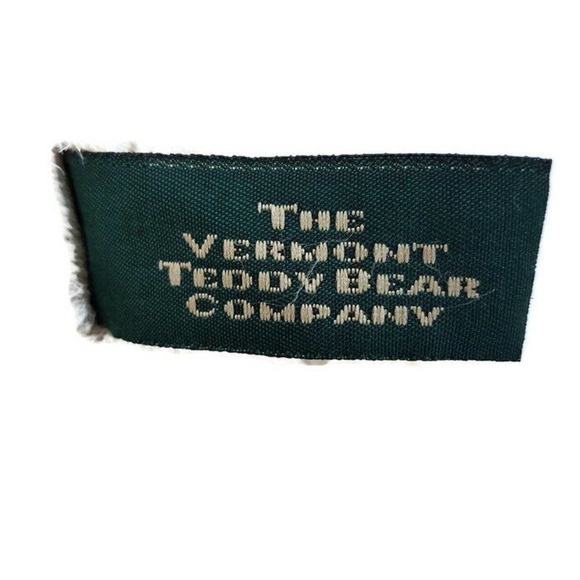 Vermont Teddy Bear Co. "Lenore" Teddy Bear Rare 1993 Plush Stuffed 15" w/ Jacket - Picture 9 of 11